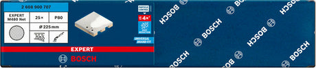 EXPERT M480 Schleifnetz für Trockenbauschleifer, 225 mm  25 Stück