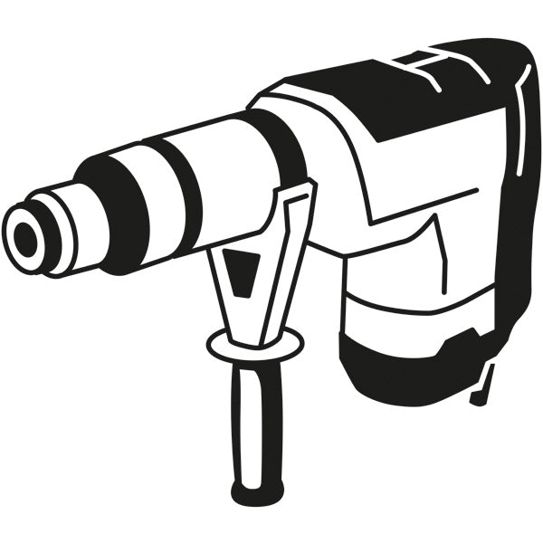 Handgriff für Bohrhämmern, passend zu: GBH 4-32 DFR Professional