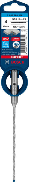 EXPERT SDS plus-7X Hammerbohrer, 4 x 100 x 165 mm