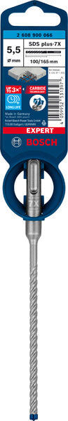 EXPERT SDS plus-7X Hammerbohrer, 5,5 x 100 x 165 mm