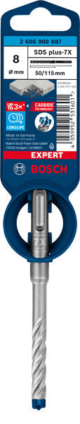 EXPERT SDS plus-7X Hammerbohrer, 8 x 50 x 115 mm