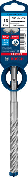 EXPERT SDS plus-7X Hammerbohrer, 13 x 100 x 165 mm