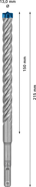 EXPERT SDS plus-7X Hammerbohrer, 13 x 150 x 215 mm