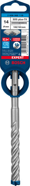 EXPERT SDS plus-7X Hammerbohrer, 14 x 100 x 165 mm