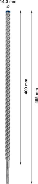 EXPERT SDS plus-7X Hammerbohrer, 18 x 400 x 450 mm