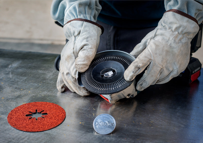 EXPERT R782 Prisma Ceramic Fiberscheibe, X-LOCK, 125 mm, 22,23 mm, K 60, 5-tlg.