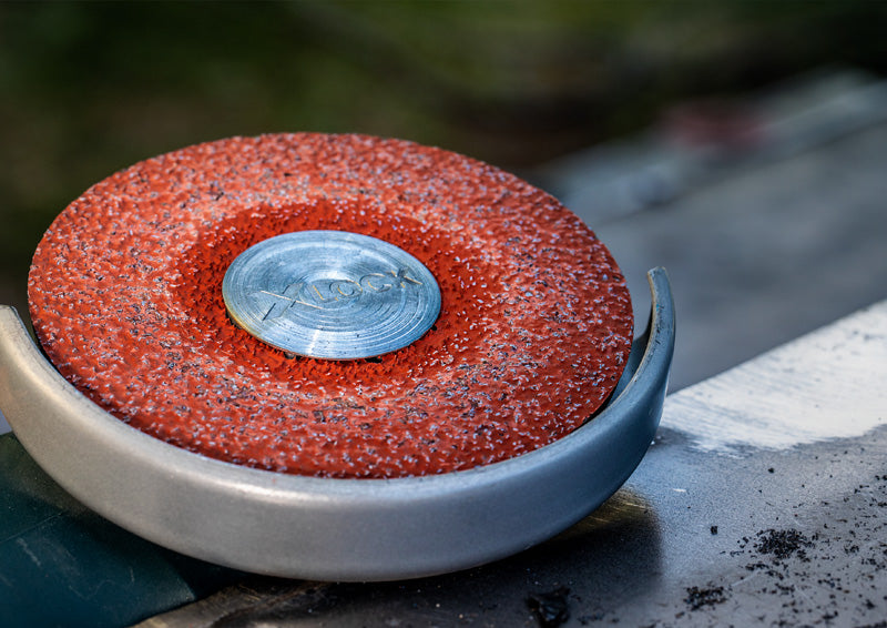 EXPERT R782 Prisma Ceramic Fiberscheibe, X-LOCK, 125 mm, 22,23 mm, K 80, 5-tlg.