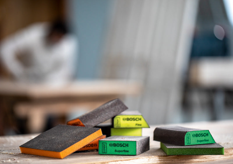 EXPERT Combi S470 Schaumstoff-Schleifblock 69 x 97 x 26 mm, superfein