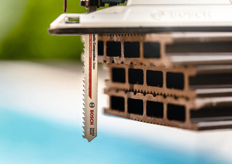 EXPERT ‘Plastic Composites Clean’ T 301 CHM Stichsägeblatt, 3 Stück