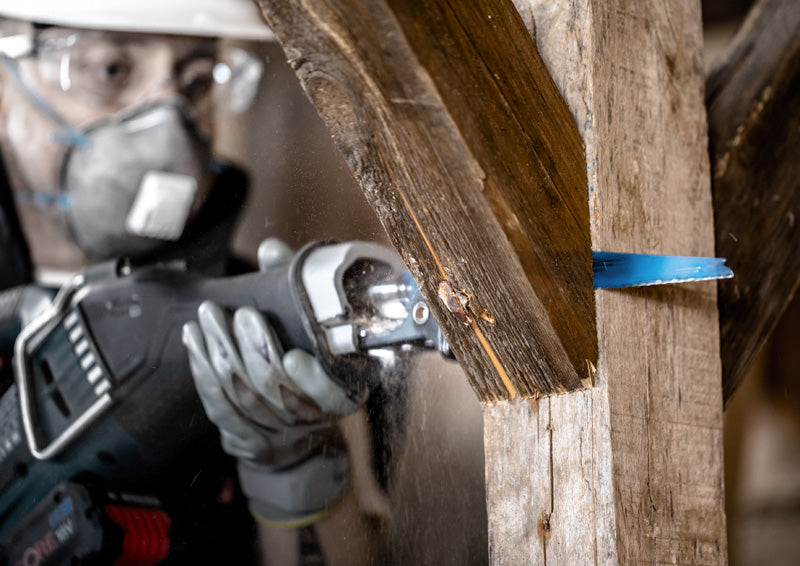 EXPERT Wood with Metal Demolition S1167XHM Säbelsägeblatt, 3 Stück