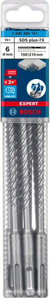 EXPERT SDS plus-7X Hammerbohrer, 6 x 150 x 215 mm, 10er-Pack