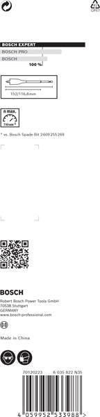 EXPERT SelfCut Speed Flachfräsbohrer, 28 x 152 mm