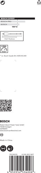 EXPERT SelfCut Speed Flachfräsbohrer, 32 x 152 mm