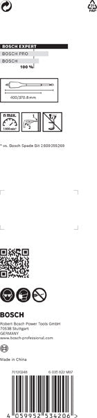 EXPERT SelfCut Speed Flachfräsbohrer, 19 x 400 mm