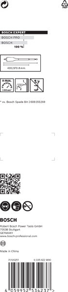 EXPERT SelfCut Speed Flachfräsbohrer, 24 x 400 mm