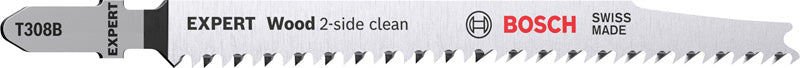 EXPERT ‘Wood 2-side clean’ T 308 B Stichsägeblatt, 3 Stück