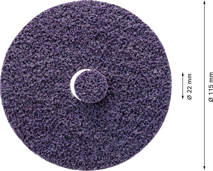 EXPERT N477 SCM Scheibe für Winkelschleifer, 115 x 22 mm, extra grob, 25-tlg.