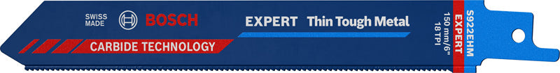 EXPERT ‘Thin Tough Metal’ S 922 EHM Säbelsägeblatt, 3 Stück