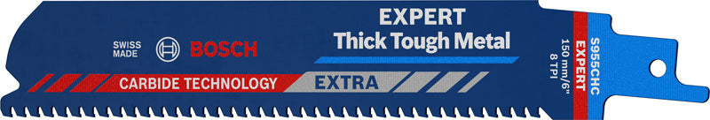 EXPERT ‘Thick Tough Metal’ S 955 CHC Säbelsägeblatt, 3 Stück
