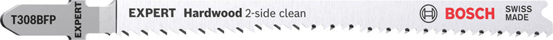 EXPERT ‘Hardwood 2-side clean’ T 308 BFP Stichsägeblatt, 5 Stück