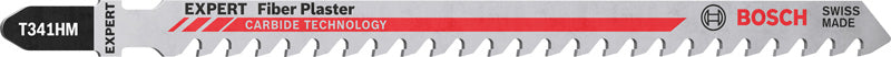 EXPERT ‘Fiber Plaster’ T 341 HM Stichsägeblatt, 3 Stück