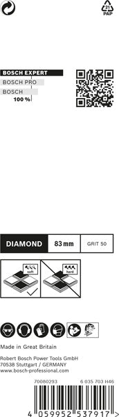 EXPERT ‘Soft Tile Clean’ T 150 RD, Stichsägeblatt, 3 Stück