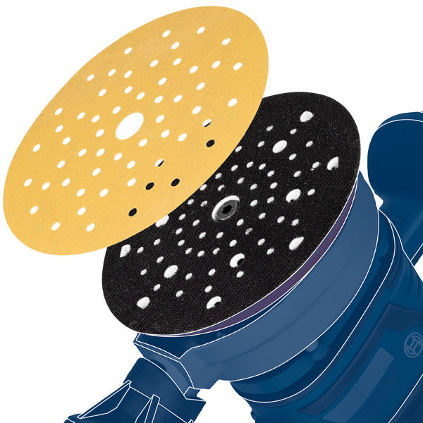 EXPERT Multi-Loch-Schleifteller für Bosch, 150 mm, mittel