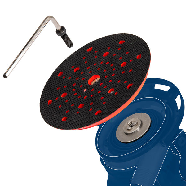 EXPERT Universal-Multi-Loch-Schleifteller, 150 mm, weich