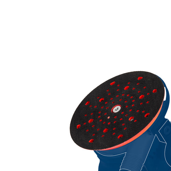 EXPERT Universal-Multi-Loch-Schleifteller, 150 mm, mittel