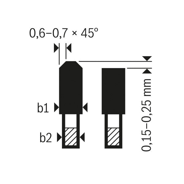Kreissägeblatt für Akkusägen Expert for Aluminium, 254 x 2,4/1,8 x 30, T78