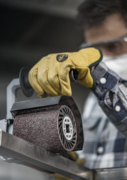 EXPERT N470 Schleifhülse für Satinierer, 100 x 290 mm, 90 mm, fein, 10 Stk.