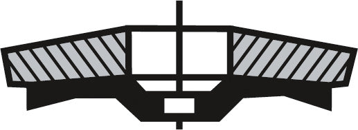 Fächerschleifscheibe X551 Expert for Metal, gewinkelt, 115 mm, 60, Glasgewebe