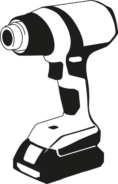 Flächendüse, 50 mm, 33,5 mm, Düse für Bosch-Heißluftgebläse