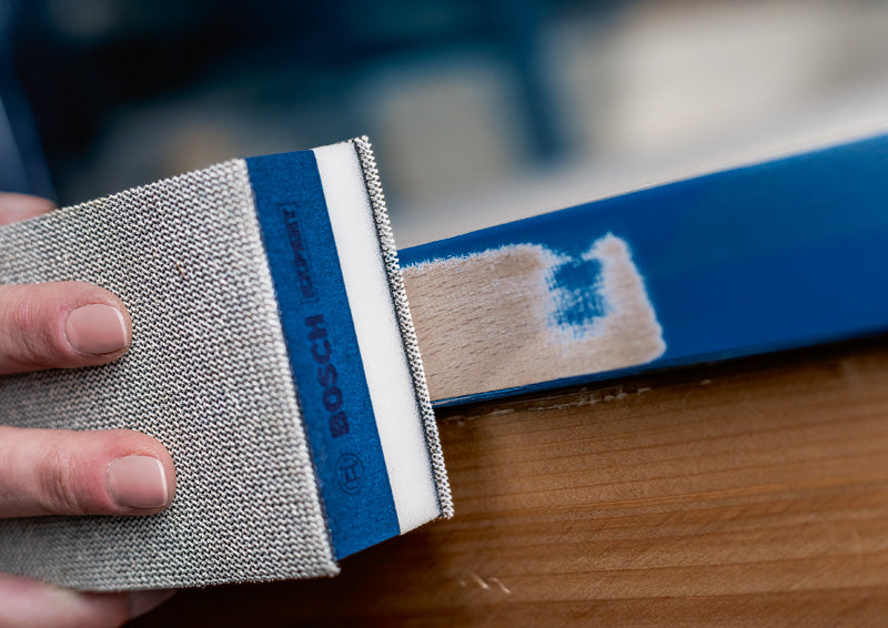 EXPERT Dual Density Set: Handschleifblock und Schleifnetz, 80x133 mm