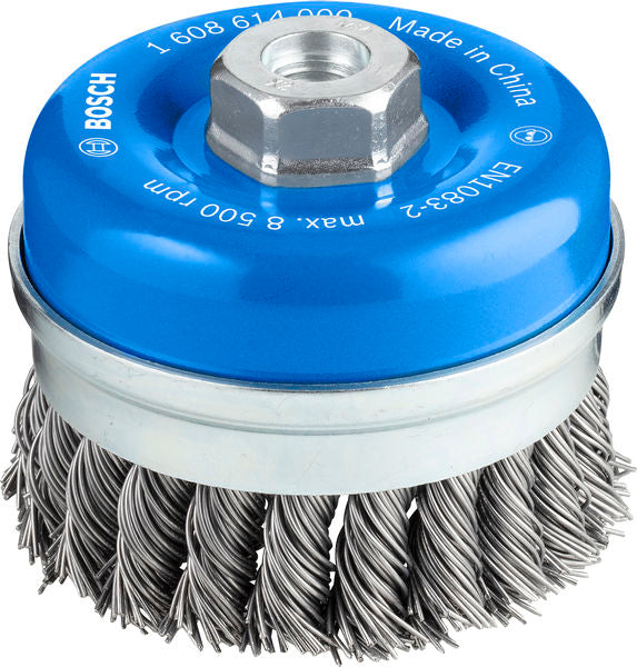 PRO Metal heavy Topfbürste, 90 x 0,8 mm, Gewinde