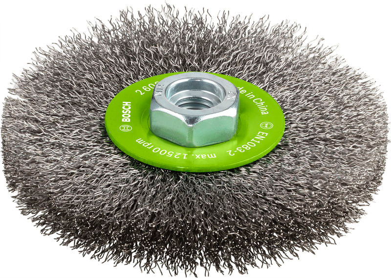 PRO Stainless Steel clean Scheibenbürste, 115 x 0,3 mm, Gewinde