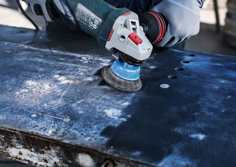 PRO Metal heavy Topfbürste, 75 x 0,5 mm, Gewinde