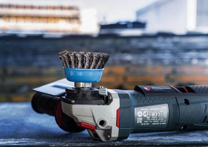 PRO Metal heavy Topfbürste, 75 x 0,5 mm, Gewinde