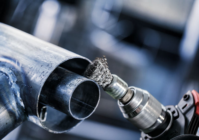 PRO Metal clean Topfbürste, gerader Schaft, 15 x 0,2 mm