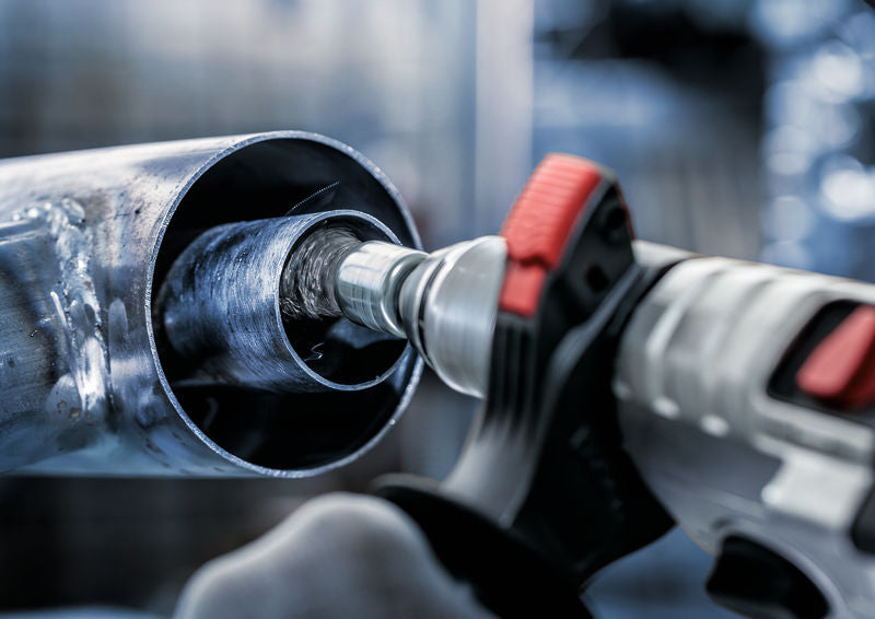 PRO Metal clean Topfbürste, gerader Schaft, 15 x 0,2 mm