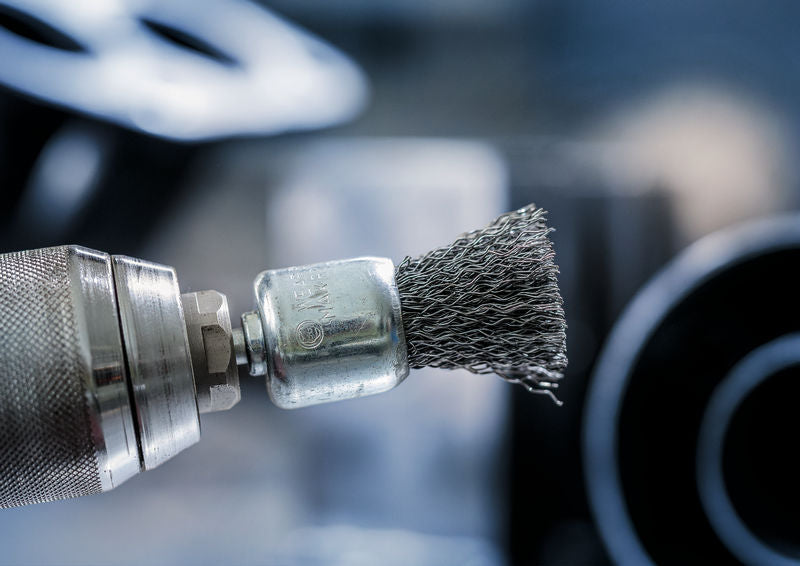 PRO Metal clean Topfbürste, gerader Schaft, 15 x 0,2 mm