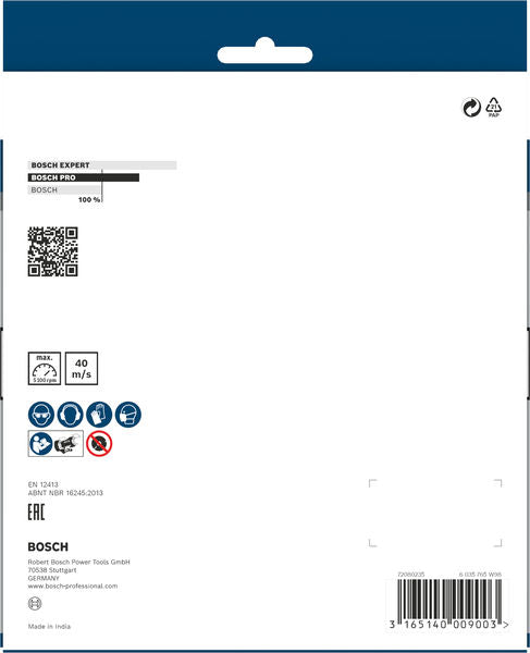 PRO Metal Schleifscheibe, 150 x 20 x 20 mm, G60