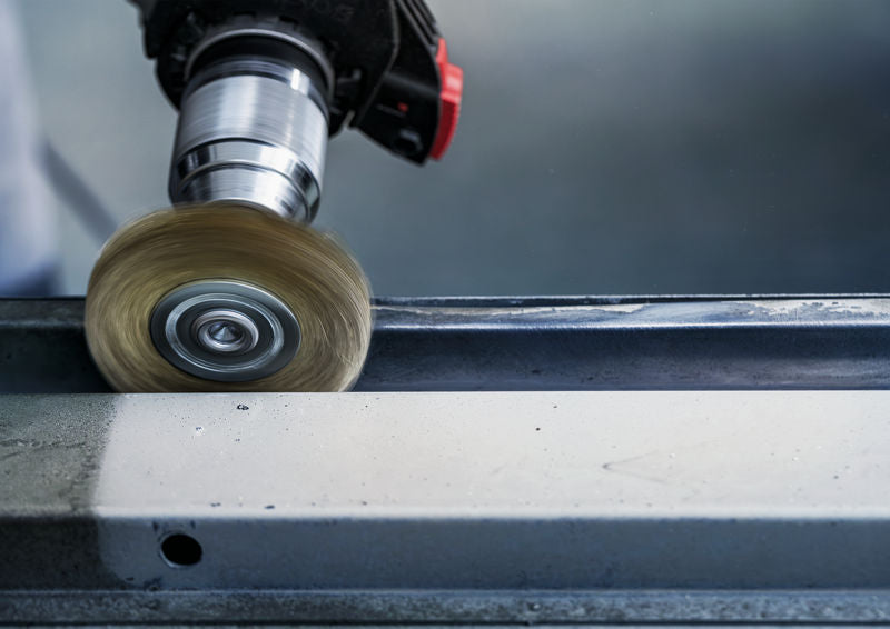 PRO Metal clean Scheibenbürste, gerader Schaft, 50 x 0,3 mm