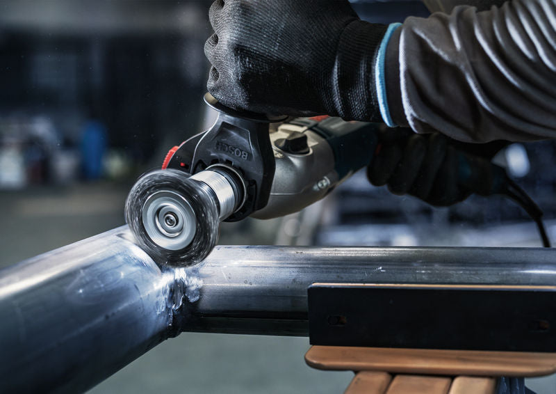 PRO Metal clean Scheibenbürste, gerader Schaft, 75 x 0,2 mm