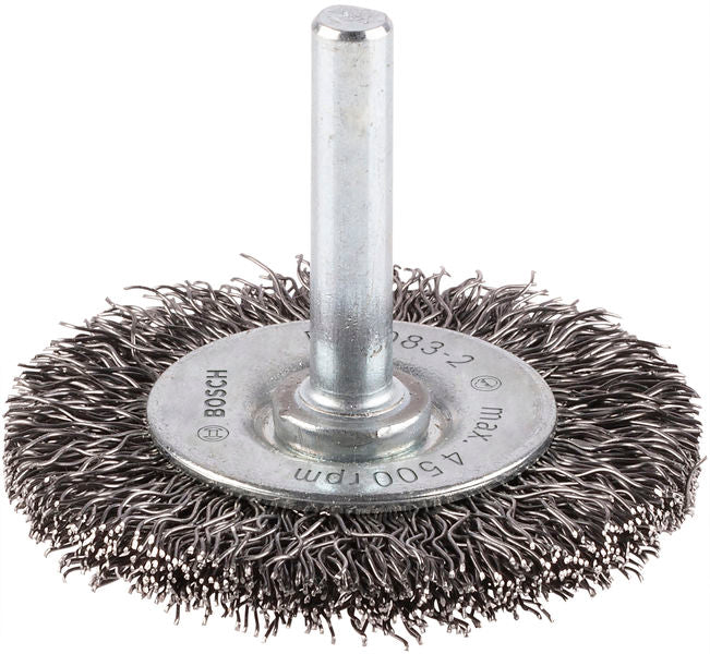 PRO Metal clean Scheibenbürste, gerader Schaft, 50 x 0,3 mm