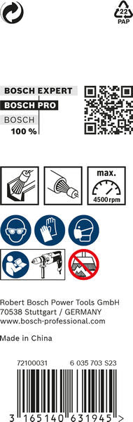 PRO Metal clean Topfbürste, gerader Schaft, 15 x 0,2 mm