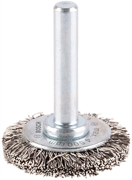 PRO Stainless Steel clean Scheibenbürste, gerader Schaft, 30 x 0.3 mm