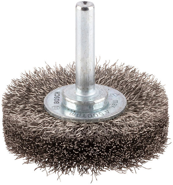 PRO Stainless Steel clean Scheibenbürste, gerader Schaft, 50 x 0,2 mm