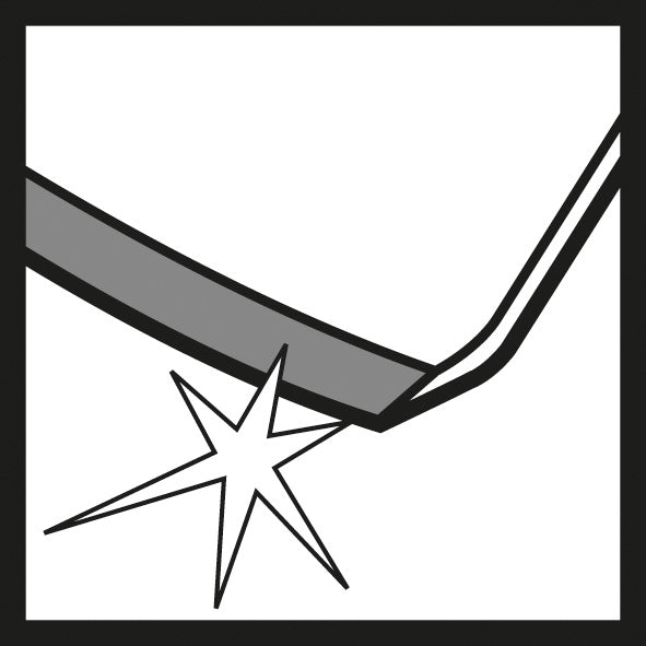 HCS Schaber ATZ 52 SC, biegesteif, 52 x 26 mm, 1er-Pack