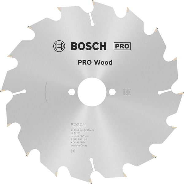 PRO Wood Kreissägeblatt, 190 x 2 x 30 mm